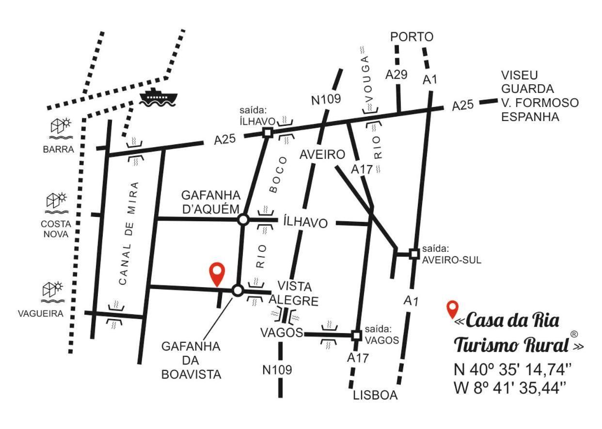 Casa Da Ria - Turismo Rural Ílhavo Esterno foto